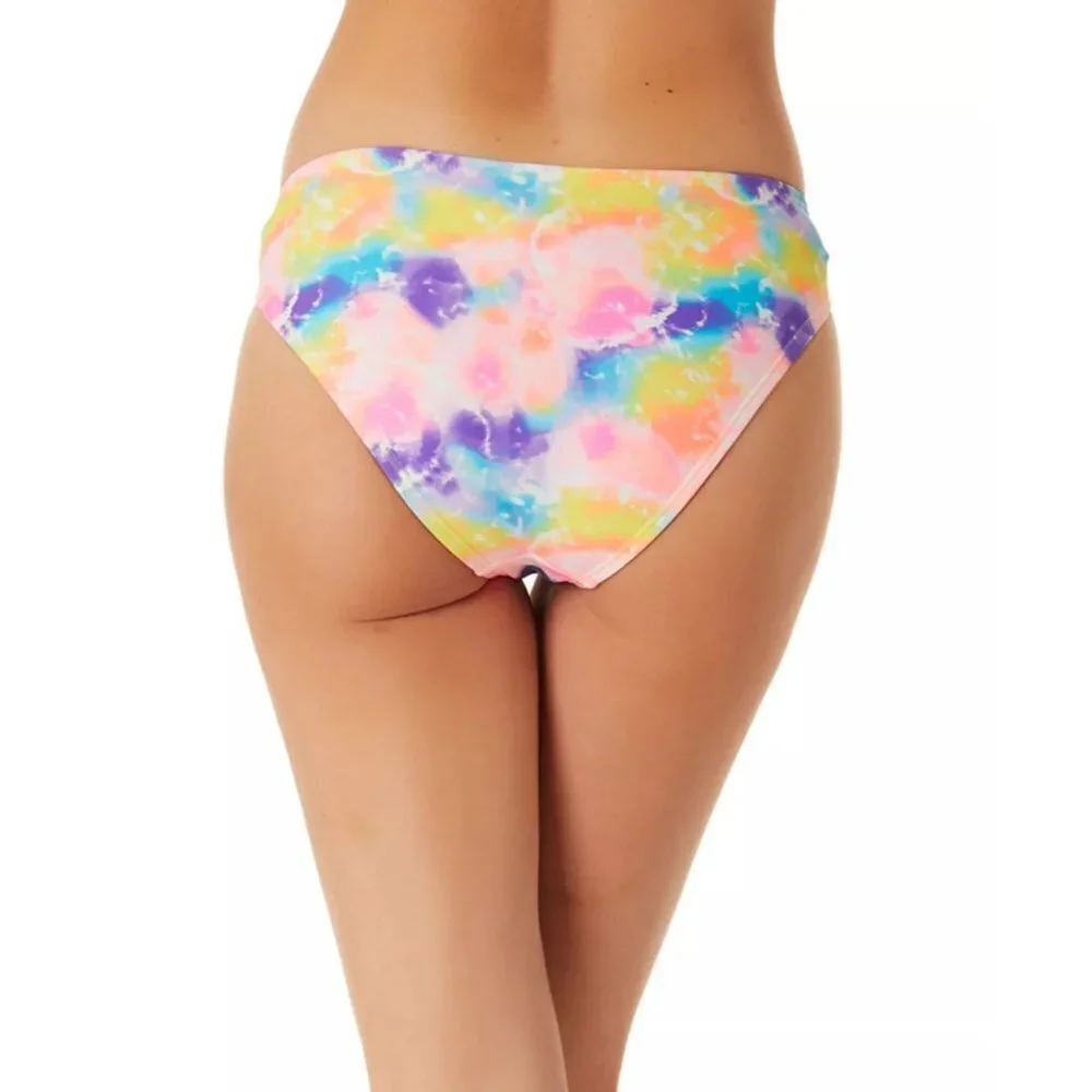 California‎ Waves Juniors Size XS Tie-Dyed Knotted Swim Bikini Bottoms 1900